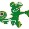 Disney Mickey Mouse Pin - 2014 Mickey Soccer Player - Brazil