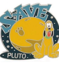 Disney Pluto Pin - Save Pluto