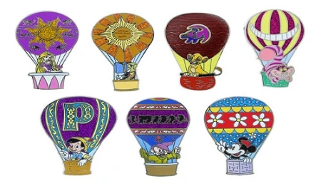 Disney Mystery Pin Set - Hot Air Balloons – Adventure Is Out There 3 Disney Mystery Pin Set - Hot Air Balloons – Adventure Is Out There