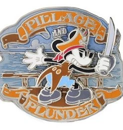 Disney Mickey Mouse Pin - Mickey Mouse Pillage And Plunder
