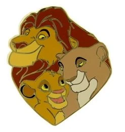 Disney Lion King Pin - Simba Mufasa And Sarabi