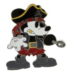 Disney Mickey Pin - Pirate Mickey Mouse