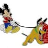 Disney Mickey Pin - Mickey Mouse And Pluto With Fire Hydrant -Disney Sales Shop 400008652728 500x290 1