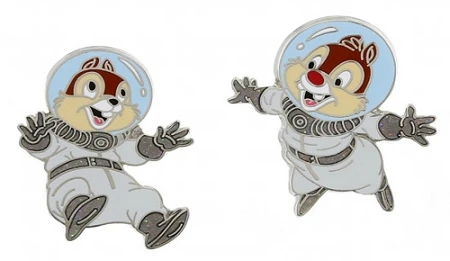 Disney Chip & Dale Pin - Chip And Dale Astronauts 3 Disney Chip & Dale Pin - Chip And Dale Astronauts