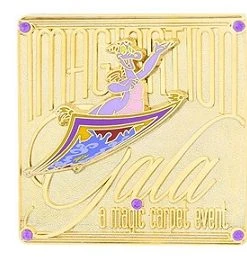 Disney Imagination Gala Pin - Figment - A Magic Carpet Event