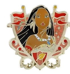 Disney Princess Pin - Princess Pocahontas Jeweled