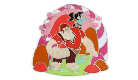 Disney Wreck-It Ralph Pin - Wreck-It Ralph With Vanellope 3 Disney Wreck-It Ralph Pin - Wreck-It Ralph With Vanellope