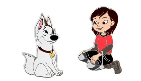 Disney Bolt Pin - Penny & Bolt 3 Disney Bolt Pin - Penny & Bolt