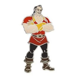Disney Beauty And The Beast Pin - Gaston Standing