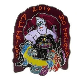 Disney Villains Pin - All Tricks, No Treats - Ursula