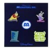 Disney Monsters Inc Booster Pin Set - Sayings And Quotes