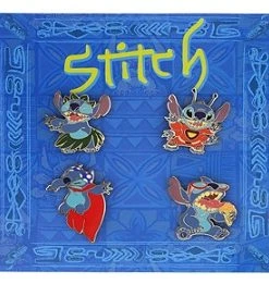 Disney Booster Pin Set - Stitch Personality