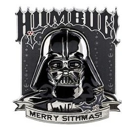 Disney Christmas Pin - Darth Vader - Humbug Merry Sithmas
