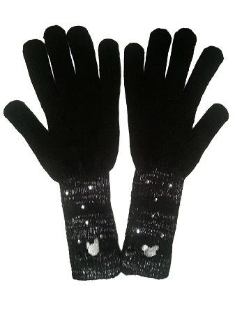 Disney Gloves For Women - Mickey Mouse Winter Gloves - Black 3 Disney Gloves For Women - Mickey Mouse Winter Gloves - Black