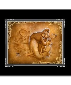 Disney Art Print - Captain Hook - Never Smile At A Crocodile