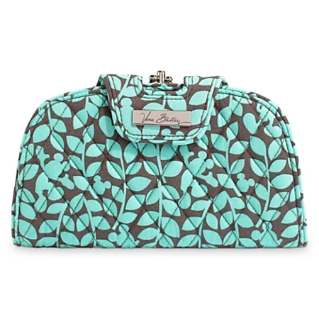 Disney Vera Bradley Bag - Perfect Petals - Blue Kiss N Snap Wallet 3 Disney Vera Bradley Bag - Perfect Petals - Blue Kiss N Snap Wallet