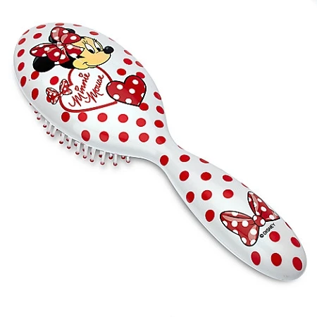 Disney Hairbrush - Minnie Mouse With Polka Dots 3 Disney Hairbrush - Minnie Mouse With Polka Dots