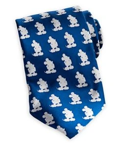 Disney Silk Tie - Mickey Mouse - Mickey Mouse Silhouette Tie