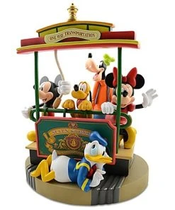 Disney Medium Figure - Main Street Trolley - Mickey Mouse And Friends