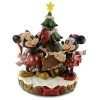 Disney Medium Figure - Christmas - Minnie And Mickey Mouse Tree Farm