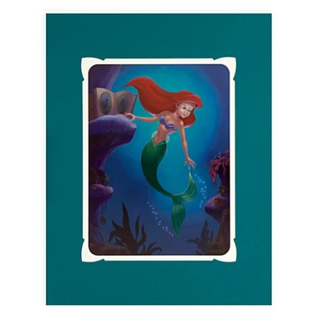 Disney Art Print - Ariel Longing To Dance By Larry Nikolai 3 Disney Art Print - Ariel Longing To Dance By Larry Nikolai