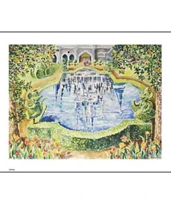 Disney Art Print - Cinderella's Castle - Reflections Stephanie Taylor