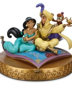 Disney Medium Figure Statue - Aladdin And Jasmine