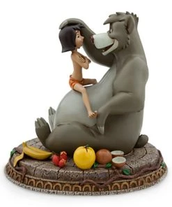 Disney Medium Figure Statue - Mowgli And Baloo - The Jungle Book