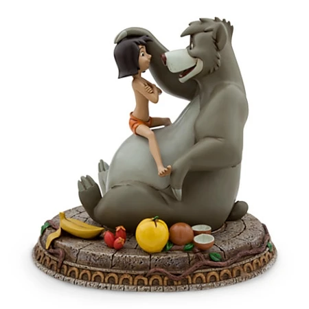 Disney Medium Figure Statue - Mowgli And Baloo - The Jungle Book 3 Disney Medium Figure Statue - Mowgli And Baloo - The Jungle Book
