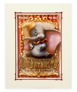 Disney Art Print - Dumbo Circus By Darren Wilson