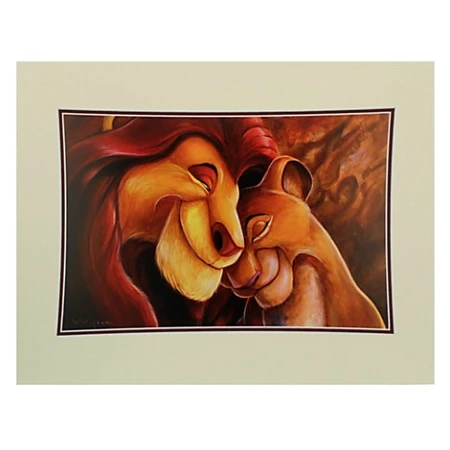 Disney Art Print - ''Pride Love Everlasting'' By Darren Wilson 3 Disney Art Print - ''Pride Love Everlasting'' By Darren Wilson