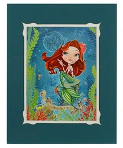 Disney Art Print - Ariel ''Imagine'' By John Coulter