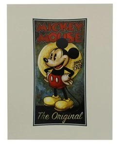 Disney Art Print - Mickey Mouse ''Pie Eyed Mickey The Original''