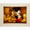 Disney Art Print - Mickey Mouse And Pluto - Taking It Easy 1 Disney Art Print - Mickey Mouse And Pluto - Taking It Easy -Disney Sales Shop 7509055880278