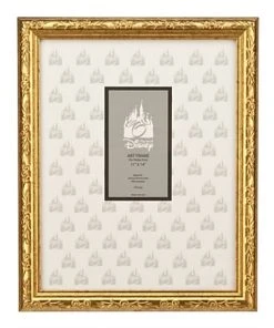 Disney Art Print Frame - Mickey Mouse Gold Frame - 11'' X 14''