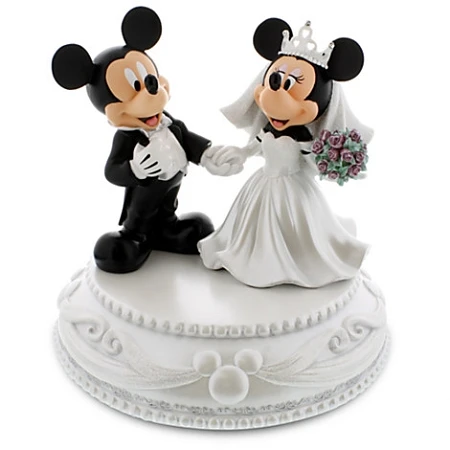 Disney Medium Figure Statue - Mickey And Minnie Mouse Wedding 3 Disney Medium Figure Statue - Mickey And Minnie Mouse Wedding
