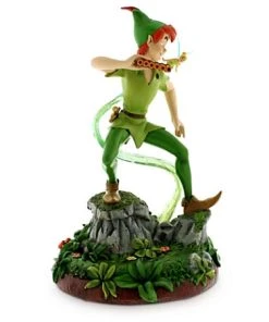 Disney Medium Figure Statue - Peter Pan And Tinker Bell