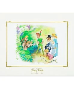 Disney Story Book Deluxe Art Print - Peter Pan