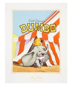 Disney Story Book Deluxe Art Print - Dumbo