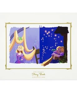 Disney Story Book Deluxe Art Print - Rapunzel