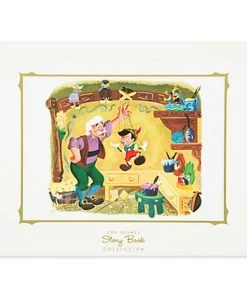 Disney Story Book Deluxe Art Print - Pinocchio