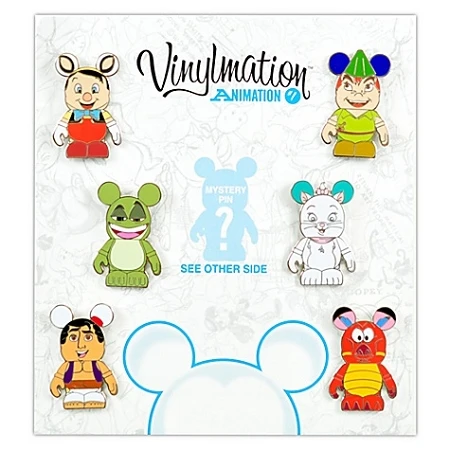 Disney Vinylmation Pin Set - Animation 1 - 7-Pc. 3 Disney Vinylmation Pin Set - Animation 1 - 7-Pc.