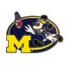 Disney Football Pin - NCAA Michigan Mickey Mouse -Disney Sales Shop 7511002522254