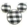 Disney Pin- Cloth Black Checkerboard Icon Mickey Mouse 2 Disney Pin- Cloth Black Checkerboard Icon Mickey Mouse -Disney Sales Shop 7511002522453