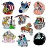 Disney Mystery Pin Set - Walt Disney Parks -- 2 Random