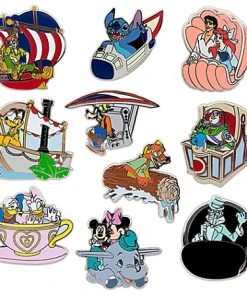 Disney Mystery Pin Set - Walt Disney Parks -- 2 Random