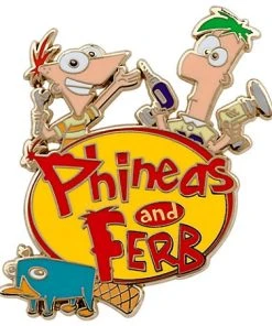 Disney Phineas And Ferb Pin - Perry The Platypus Logo