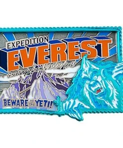 Disney Expedition Everest Pin - Beware Of The Yeti