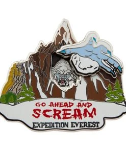 Disney Expedition Everest Pin - Yeti - Go Ahead And Scream