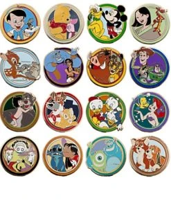 Disney Mystery Pin Set - World Of Disney "Best Friends" - 5 Random